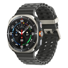 Умные часы Samsung Galaxy Watch Ultra 47 мм 2025 Wi-Fi + LTE, серебряный титан