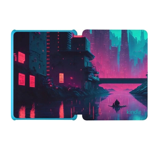 Электронная книга Amazon Kindle Paperwhite 2024 Kids Edition 16Gb Cyber City