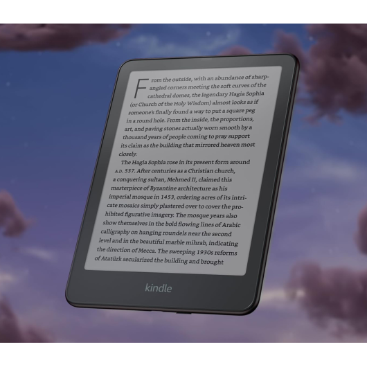 Электронная книга Amazon Kindle Paperwhite(2024) 12th Gen 7,16Гб ,Черная