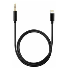 Кабель NTM FM4-406 Lightning to 3.5mm Aux Audio Черный