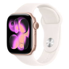 Apple Watch Series 11 Умные часы Apple Watch Series 11 42 мм Rose Gold Aluminium Case with Sport Band Light Blush M/L watch