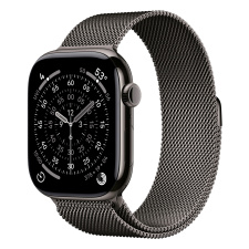 Apple Watch Series 11 Умные часы Apple Watch Series 11 42mm Slate Titanium Case with Slate Milanese Loop Cellular watch