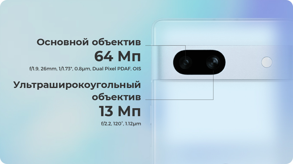 Google Pixel 7A 8/128Gb Серый