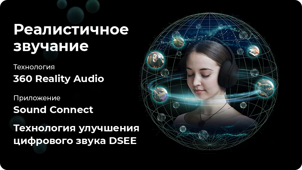 Беспроводные наушники Sony ULT Wear WH-ULT900N Черные