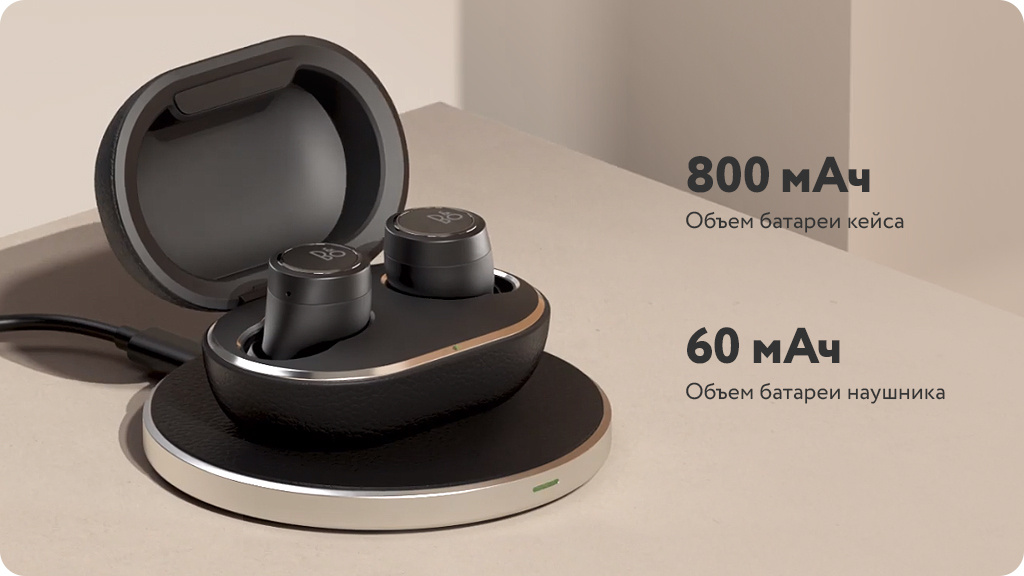 Беспроводные наушники Bang & Olufsen Beoplay E8 3rd Gen Черные