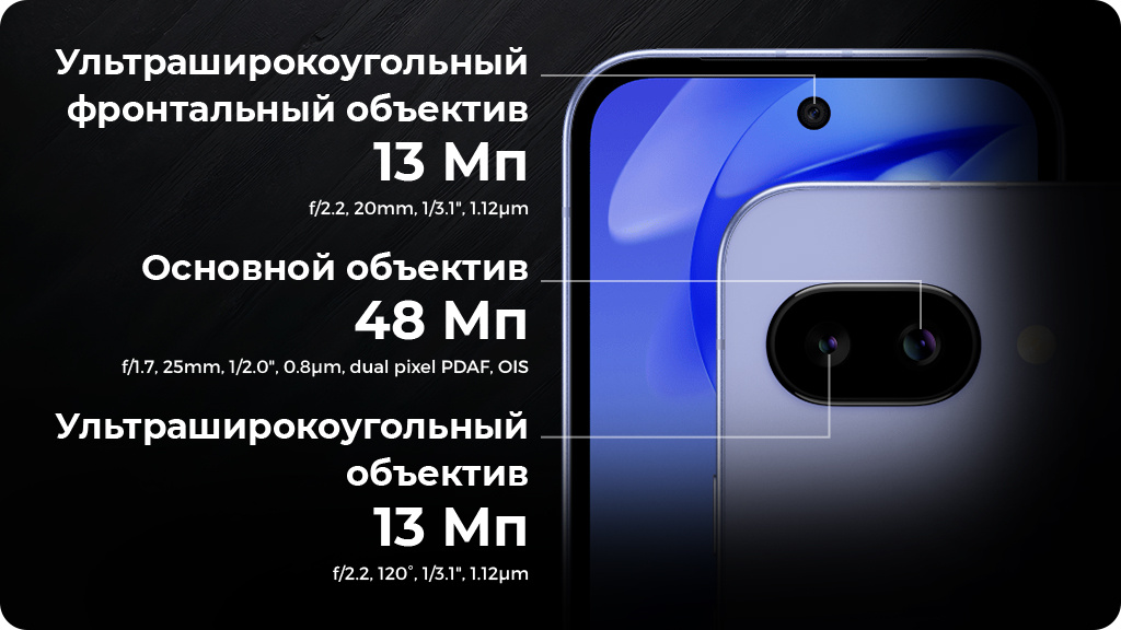 Google Pixel 9A 8/128Gb Черный (JP)