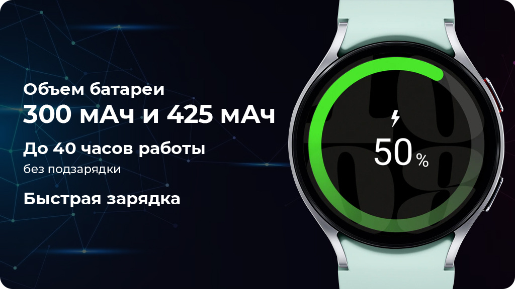 Умные часы Samsung Galaxy Watch 6 Wi-Fi NFC 44мм, графит