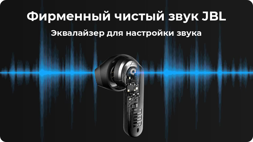 Беспроводные наушники JBL Tune Flex, синий