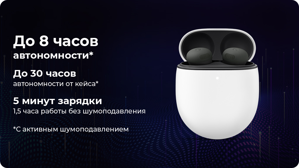 Беспроводные наушники Google Pixel Buds Pro 2, porcelain (Бежевый)